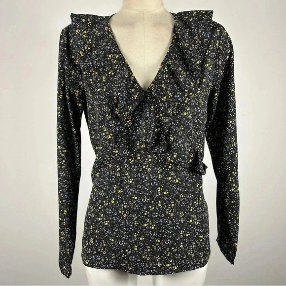 Ichi Floral Semi Formal Blouse  S - Picture 1 of 12